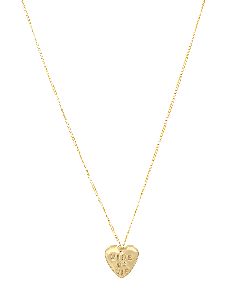 Paradigm Designs: Ride or Die Heart Necklace