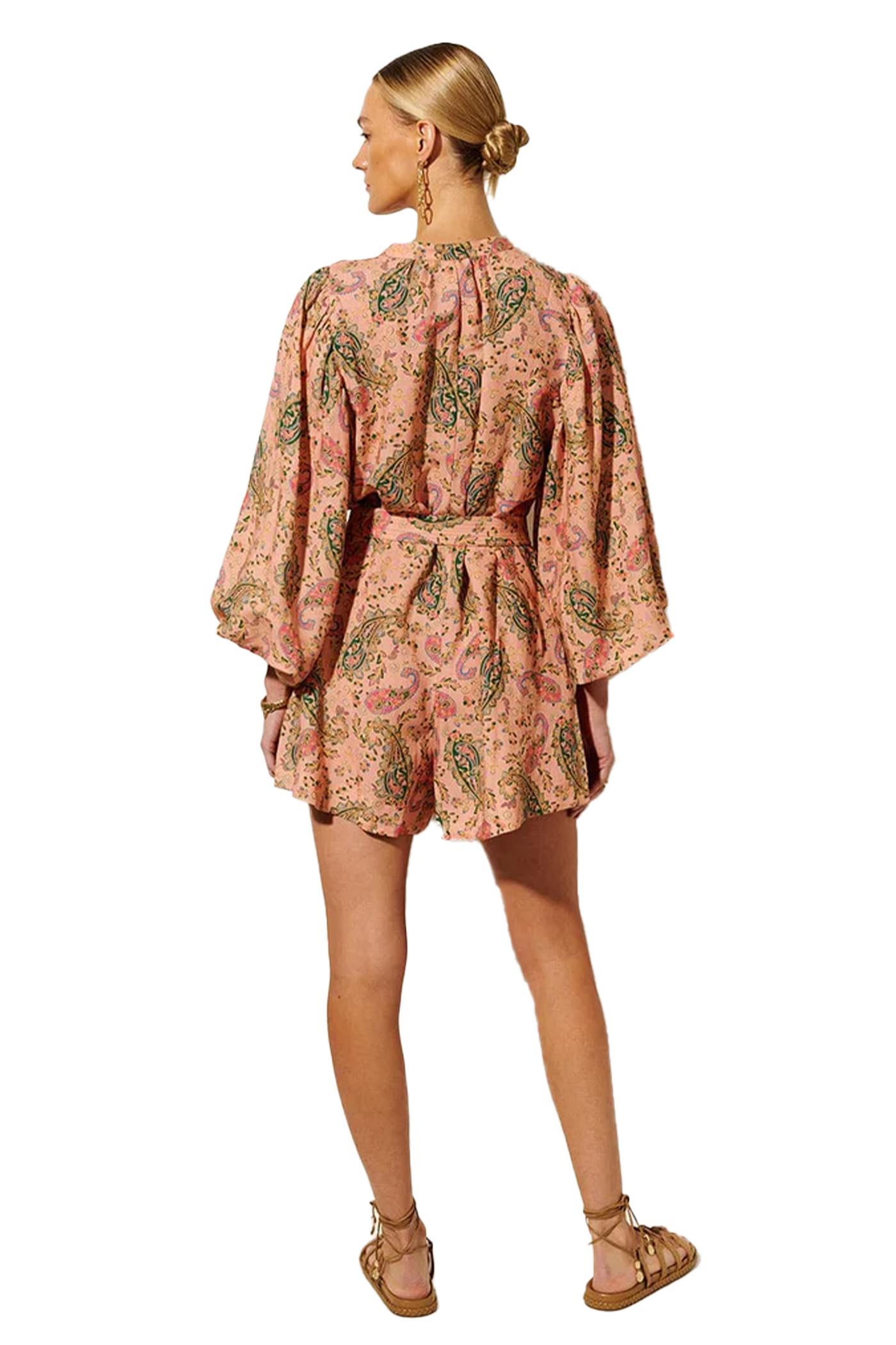 Kivari Isha Playsuit Romper With Belt