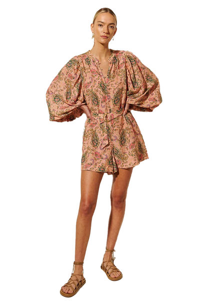 Kivari Isha Playsuit Romper With Belt