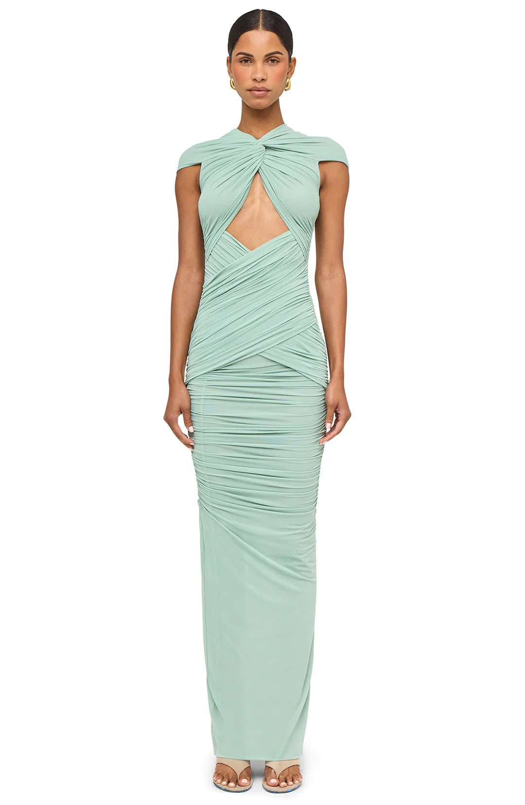 RONNY KOBO Nasha Dress in Fern