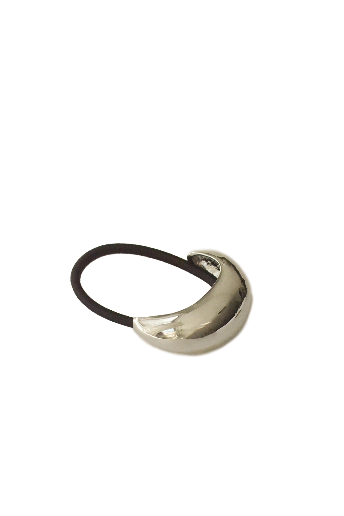 nar'sha Narrow Crescent Metal Ponytail Hair Tie Jewelry