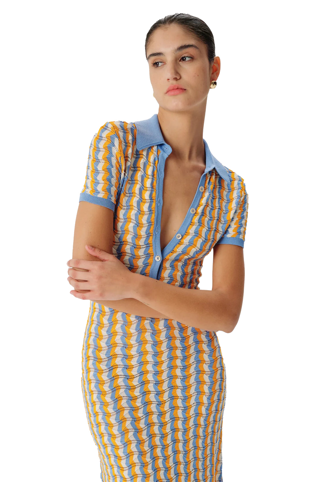 ronny kobo striped knit dress Ronny Kobo - Quinlan Knit Dress