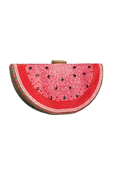 Watermelon Crystal Clutch Evening Bag