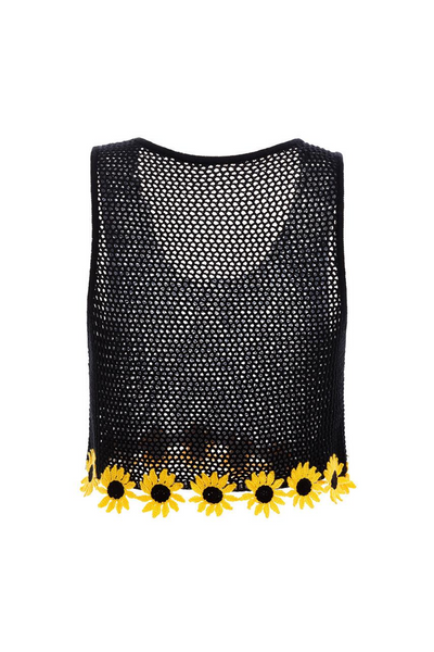 agua bendita brit crop top