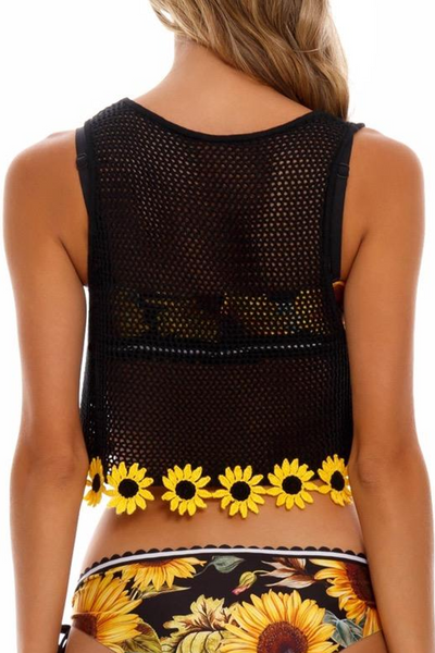 agua bendita brit crop top