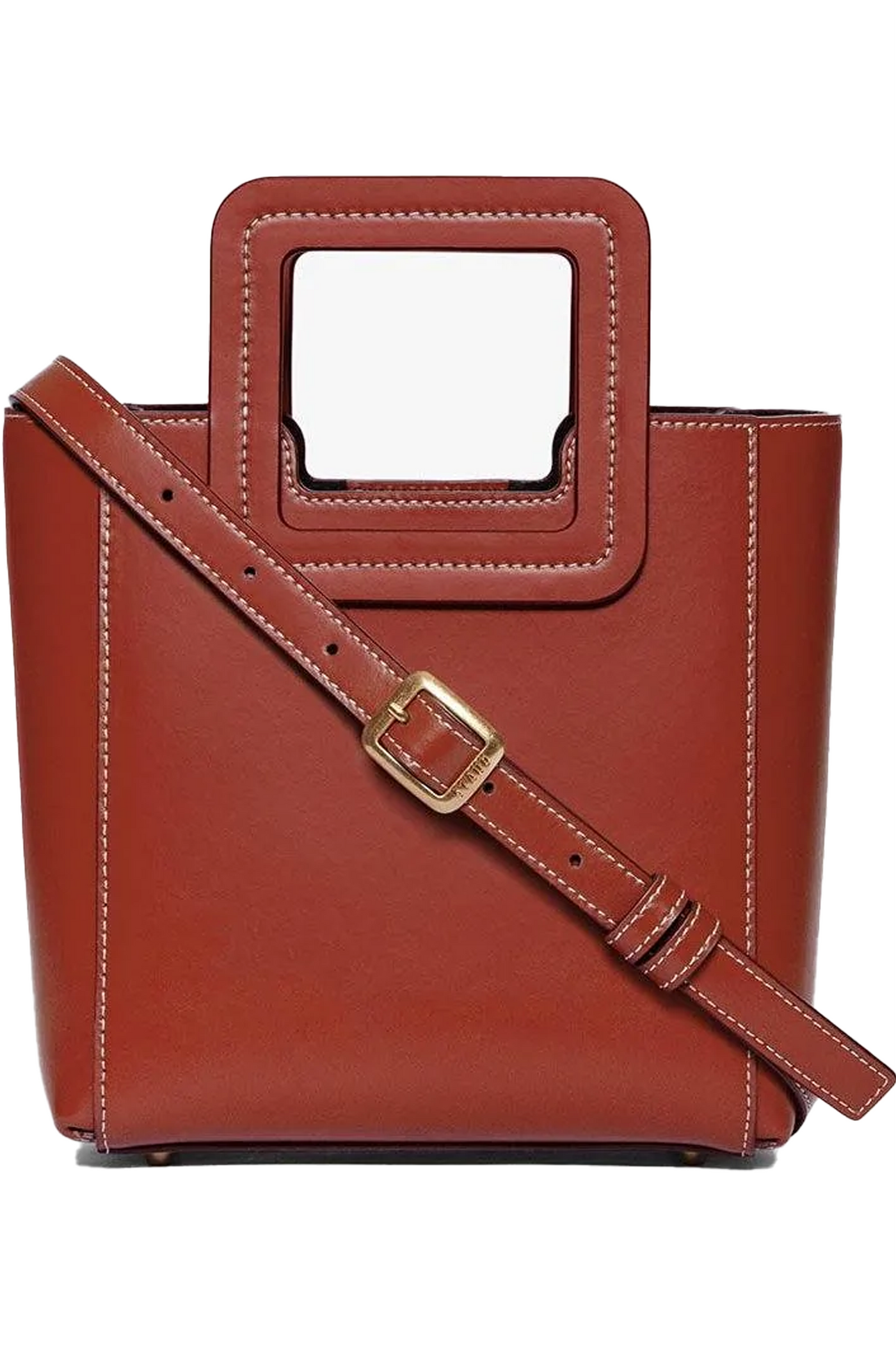 Staud shirley leather bag sale