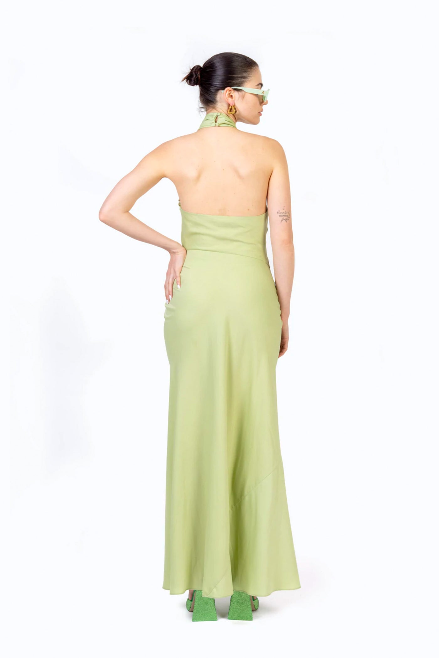 RONNY KOBO SELINA DRESS IN SAGE RONNY KOBO SELINA DRESS IN SAGE