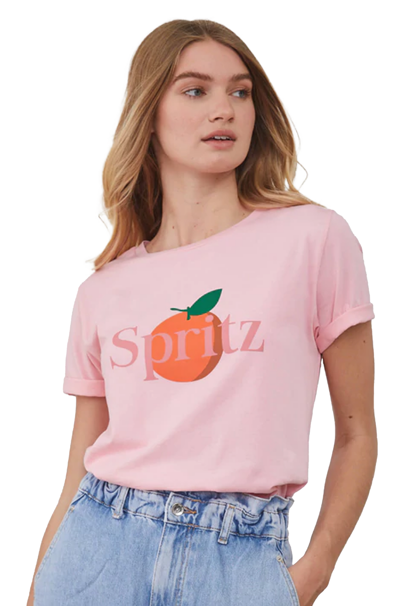 south parade lola short sleeve t-shirt: spritz